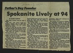 Newspaper Clipping from Spokane Daily Chronicle, June 17, 1976