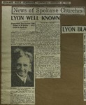 Newspaper Clippings from Spokane Daily Chronicle, October 1915, March 1916 by Unidentified