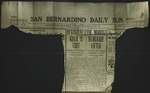 Newspaper Clipping from San Bernardino Daily Sun, June 23, 1910