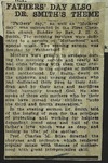 Newspaper Clipping from The Oklahoman, c. 1913