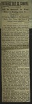Newspaper Clipping from Burlington Hawkeye, June 18, 1914