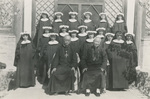 Bishops Jean-Baptiste Wang Zengyi and Joseph Cui Shouxun with Professed Little Sisters of St. Teresa