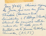 Short Bios of Jean Yong An-hsiang and Thaddée Yong An-yuen