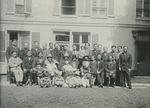 Group Photo of Chinese Workers and Their Families