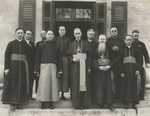 Premier Wang Ching-wei and Archbishop Mario Zanin in Nanjing