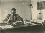 Fr. Vincent Lebbe in His Office