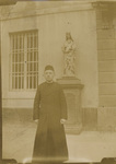 Seminarian Vincent Lebbe in the Courtyard of the Vincentian Seminary