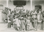 Fr. Vincent Lebbe Chatting with Villagers in Xianshuigu
