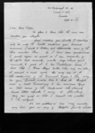 Letter to Hazel Todd