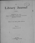 American Library Journal, Vol. 1