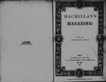 Macmillan's Magazine, Vol. 55-63 (part 1) by Alexander Macmillan, George Grove, David Masson, John Morley, and Mowbray Morris
