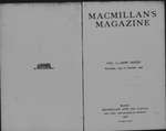 Macmillan's Magazine, New Series, Vol. 1-2 by Alexander Macmillan, George Grove, David Masson, John Morley, and Mowbray Morris