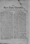 New York Gazette 1744 by William Bradford