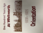 One Hundred Years Ago at Whitworth Orientation 1920-1921