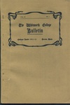 Whitworth College Bulletin 1911-1912 by Whitworth University
