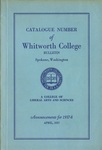 Catalogue Number of Whitworth College 1937-1938 by Whitworth University