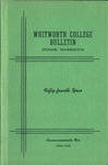 Whitworth College Bulletin 1944-1945 by Whitworth University
