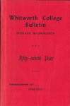 Whitworth College Bulletin 1949-1950