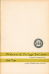 Whitworth College Bulletin 1950-1951 by Whitworth University