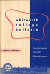 Whitworth College Bulletin 1955-1957