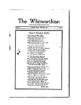 The Whitworthian 1907-1908