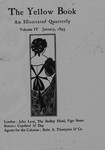 The Yellow Book, Vol. 4 by Aubrey Beardsley, John Lane, Henry Harland, and Patten Wilson